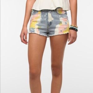 High waisted short